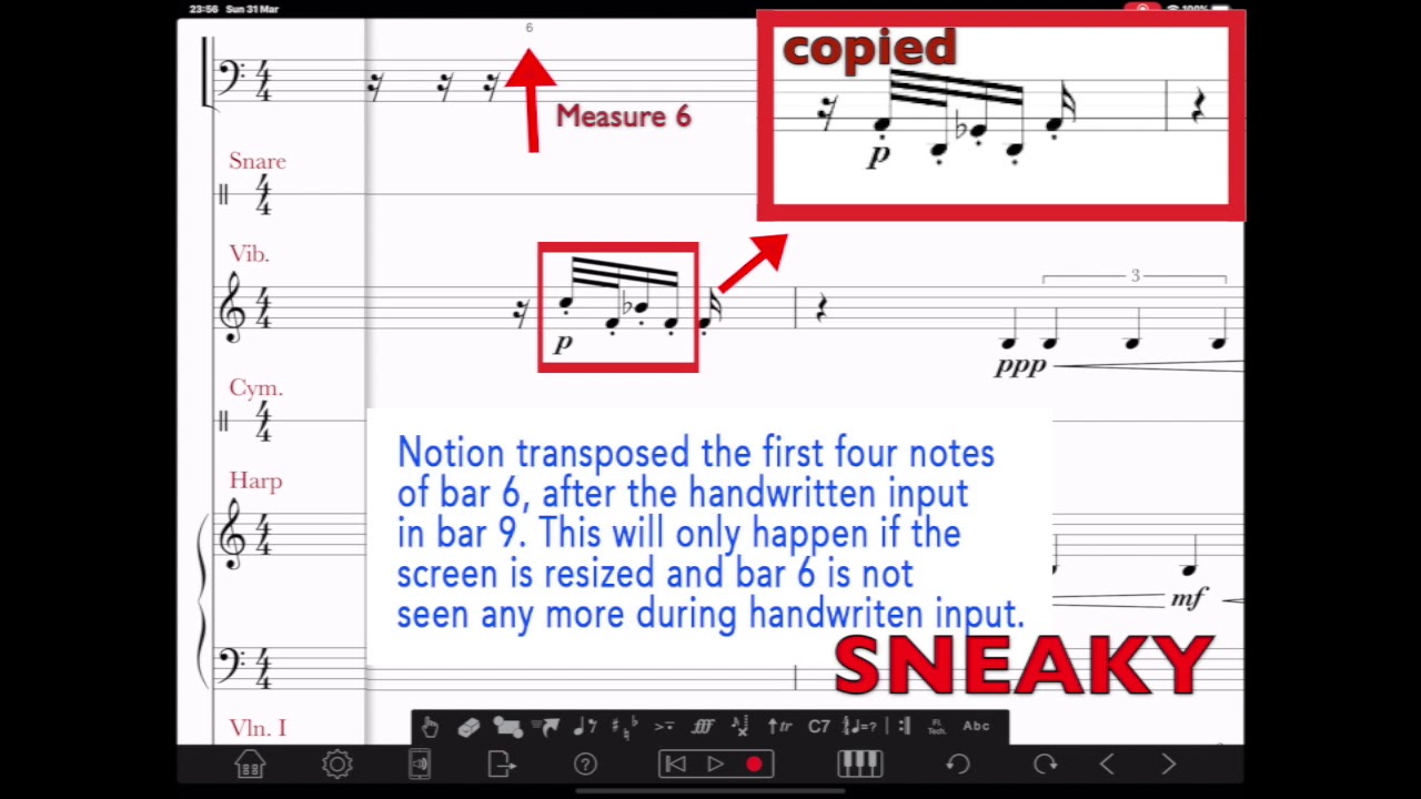 Presonus Notion Notation IOS Handwriting App Nightmare 3 - YouTube