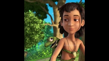 MAGARMACH SE KHATARNAK KOI NAHI #powerkidsshorts #junglebook #mowgli #junglebookinhindi #baloo