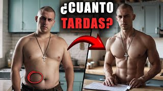 ¿Cuánto Tardas en Bajar del 20% de Grasa Abdominal al 10%? Realistamente