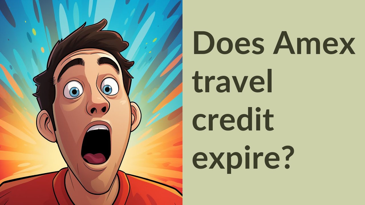 when does my amex travel credit expire