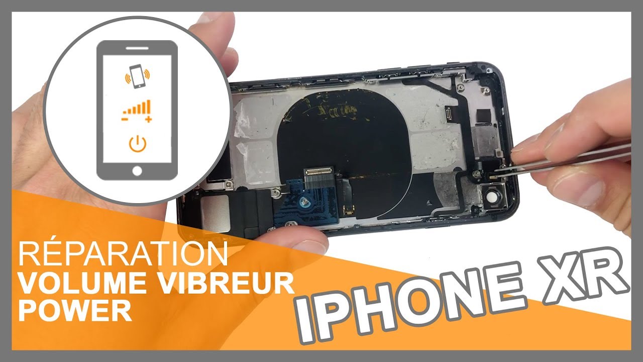 Réparation et remplacement Boutons volume + ON/OFF iPhone 13 Mini