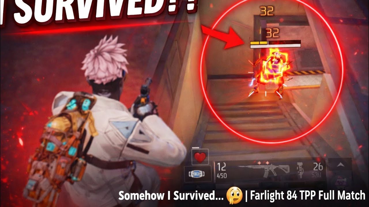  Nightwatch Somehow I Survived… 😳 | Farlight 84 TPP Full Match