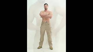 Mens Camouflage Cargo Pants Elastic Multiple Pocket Military Male Trousers Outdoor Joggers Pant Plus