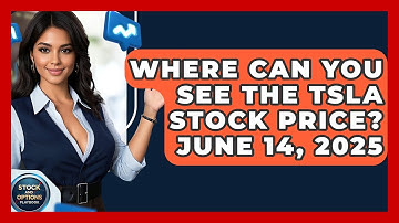 Where Can You See the TSLA Stock Price? June 14, 2025 | Stock and Options Playbook
