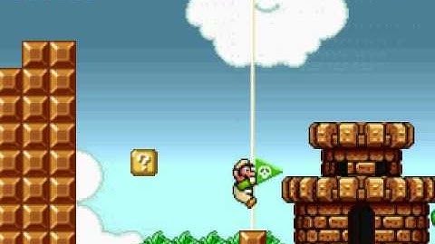 Super Mario Flash Level: The New Mario World 4-1