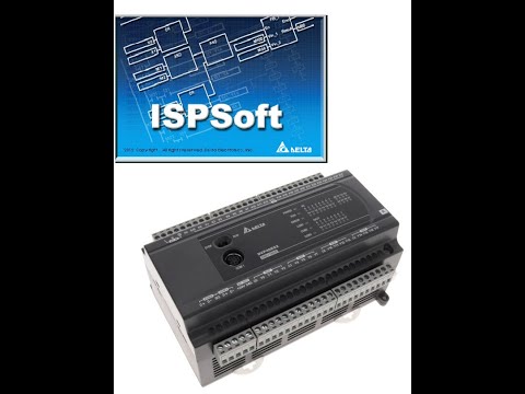 Delta PLC upload/download program with ISPSoft