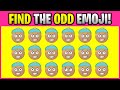 FIND THE ODD EMOJI! O15004 Find the Difference Spot the Difference Emoji Puzzles PLO