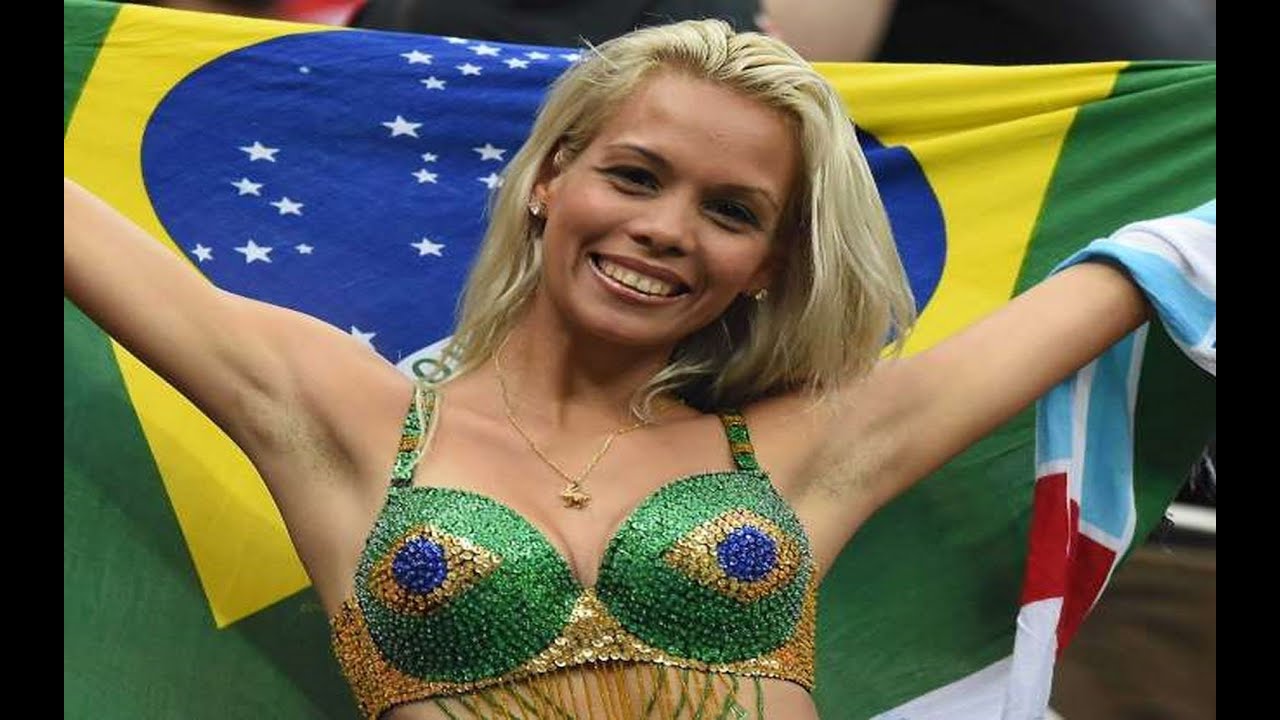 Hottest Football Fans Around the world 2014 Part1 YouTube