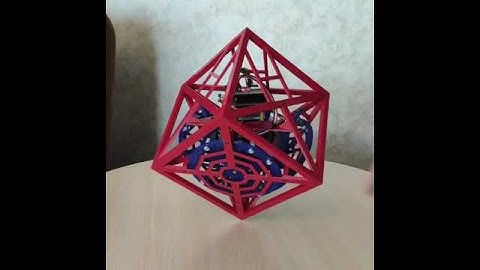 Reaction wheel balancing cube / YouTube Shorts / #shorts @EInfotainment