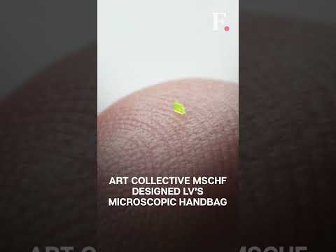 Art collective MSCHF releasing microscopic bootleg Louis Vuitton