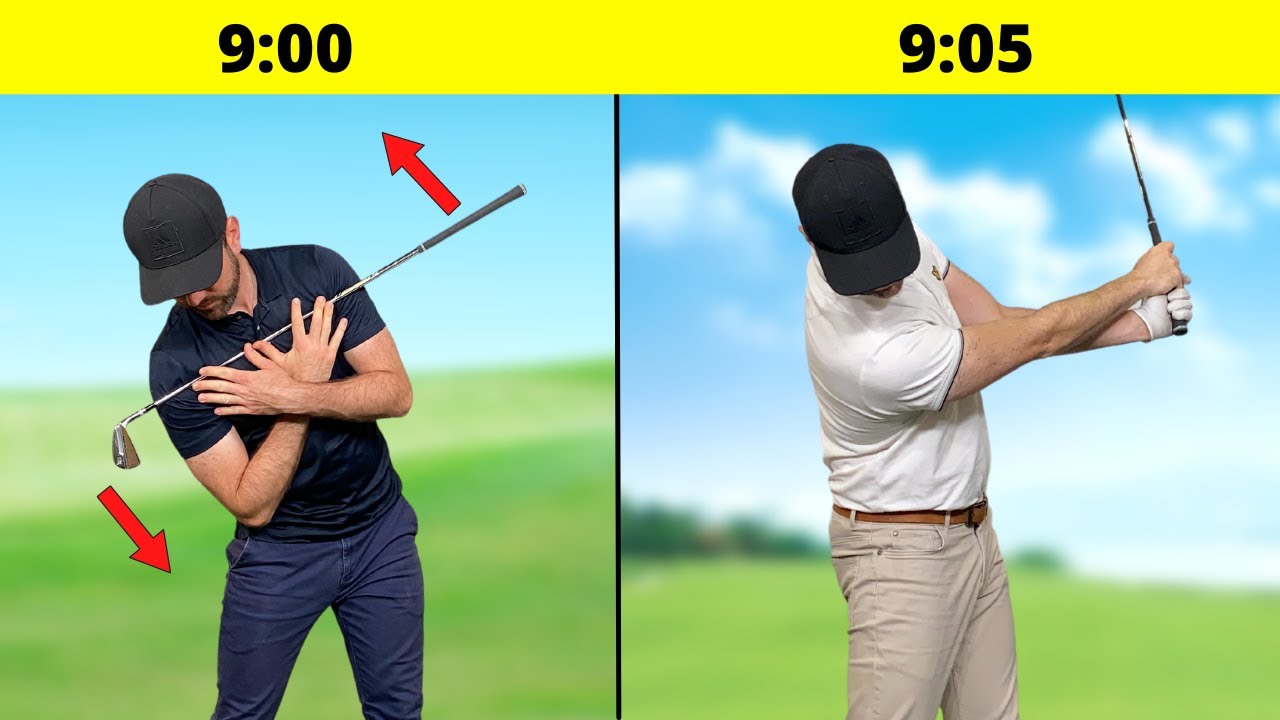 DO THIS DRILL FOR 5 MINUTES AND IT WILL CHANGE YOUR GOLF SWING - YouTube
