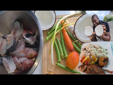     I Caught It… Then Cooked It! 🇯🇲 Ultimate Jamaican Fish Meal 😳🐟