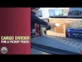 Pickup Truck Cargo Divider for $10 // Woodworking