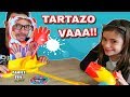 TARTAZO VAAA!!  Jugamos a CARA SPLASH BOOM Family Fun Vlogs
