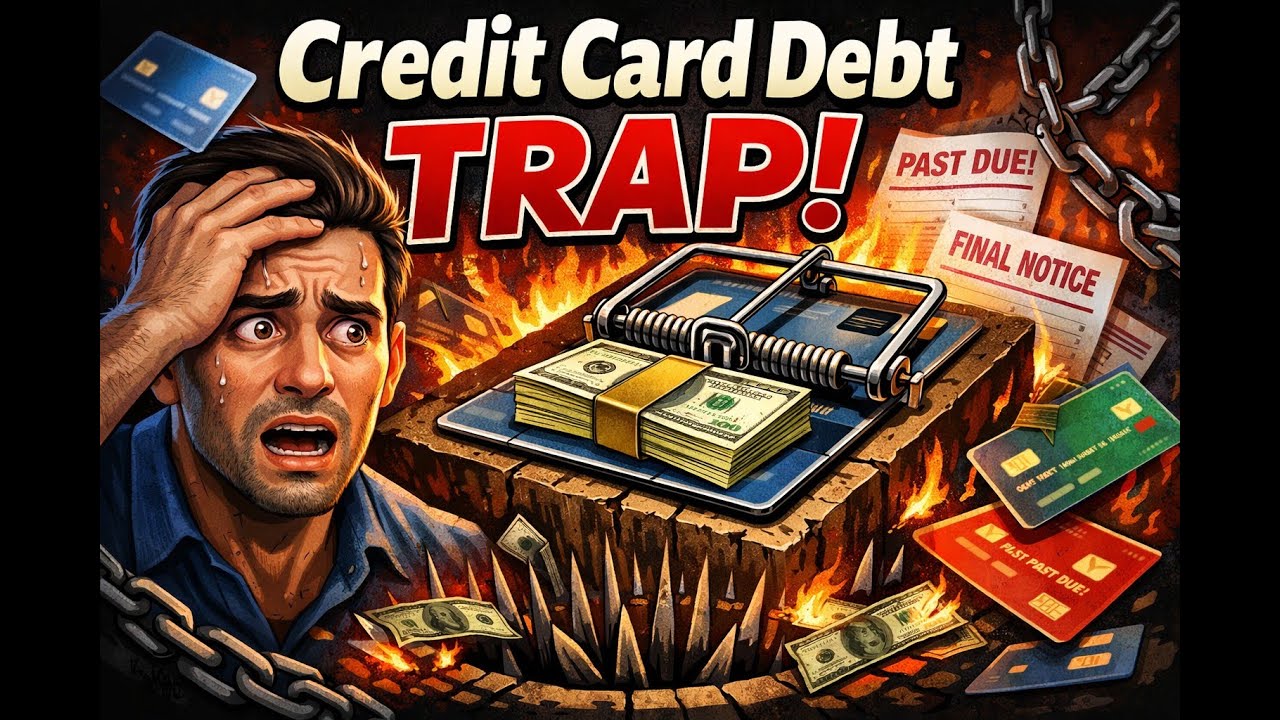 ⚠️The Credit Card Debt Trap Nobody Warned You About 😱 