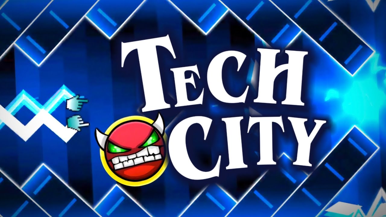 ( mobile ) 하루에 하데 3개! Tech City 100% [ Geometry Dash ] - YouTube