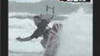 Siiiiick Trick In 35 Knots - High Wind Kitesurfing