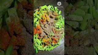 Guanra sabji recipe // Gawar Phali recipe // Cluster Beans viral trending youtubeshorts shorts