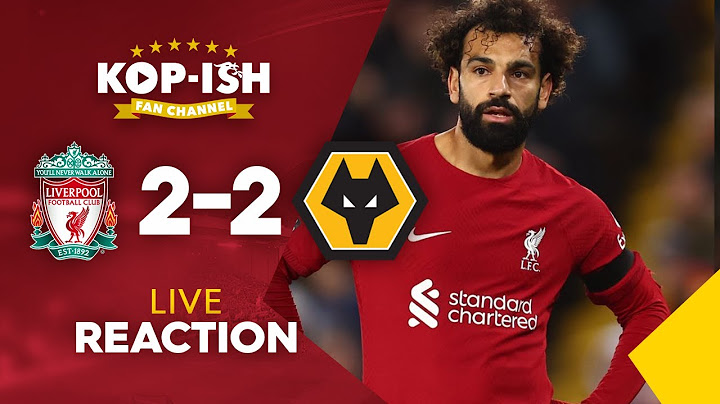 THE REDS DRAW | LIVERPOOL 2-2 WOLVERHAMPTON WANDERERS | LIVE INSTANT MATCH REACTION