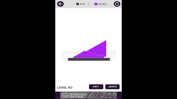 Slice It - Physics Puzzles Level 40. 3 Stars Walkthrough