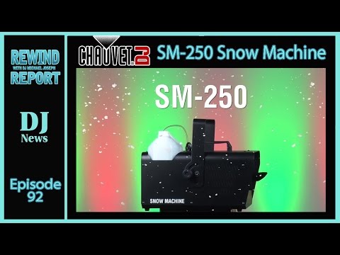 The Rewind Report e92 - Chauvet DJ SM-250 Snow Machine