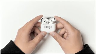 elago I AirPods 4 Dust Guard Installation Guide KR