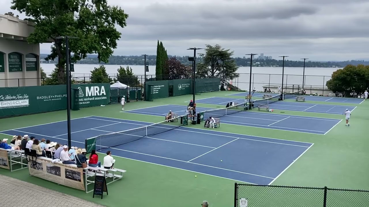 2025 Washington State Open Women's 55+ Singles- Final 3rd set Rochelle Whelan vs Manola Colter pt.1