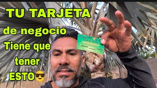 TU TARJETA DE NEGOCIO..tiene que tener esto🏆😎