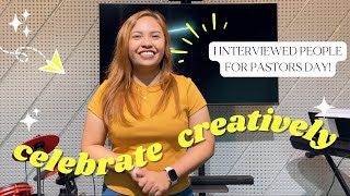 Asking People How They Will Celebrate Pastors Appreciation Day Creatively🤩Ideas Tips from a Pastor