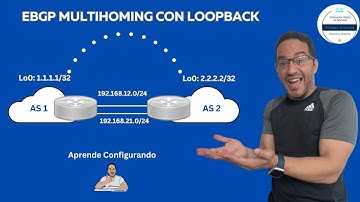 BGP Multihoming con Loopback: Configuración Paso a Paso | CCNA y CCNP