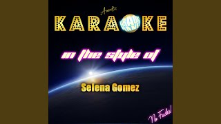 My dilemma (in the style of selena gomez) (karaoke version)