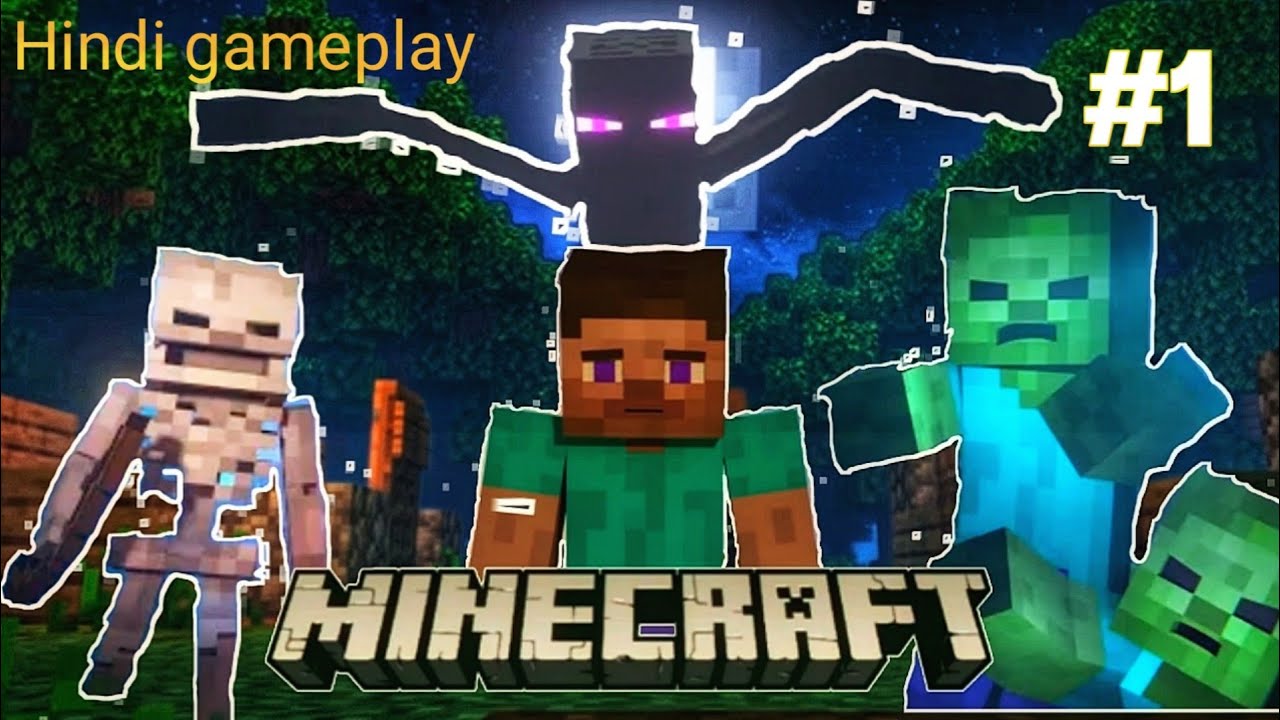 first time playing minecraft but gone wrong - YouTube