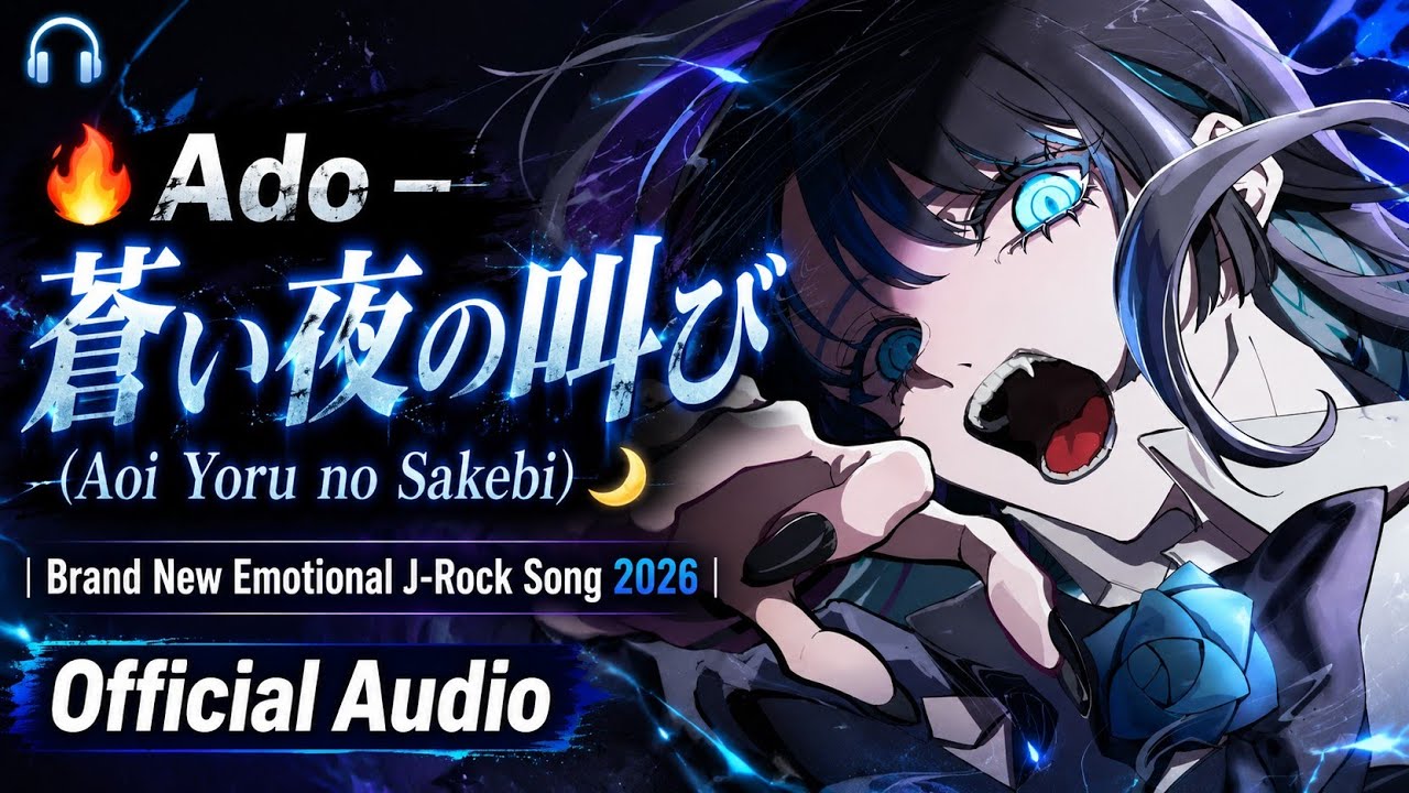 🎧🔥 Ado – 「蒼い夜の叫び」(Aoi Yoru no Sakebi) 🌙 | Brand New