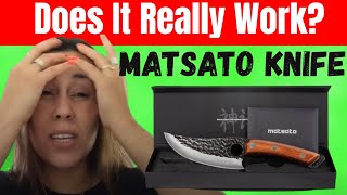 MATSATO KNIFE REVIEW 2025 🔪 DOES IT REALLY WORK? BEST JAPANESE KNIFE FOR HOME AND PROFESSIONAL USE