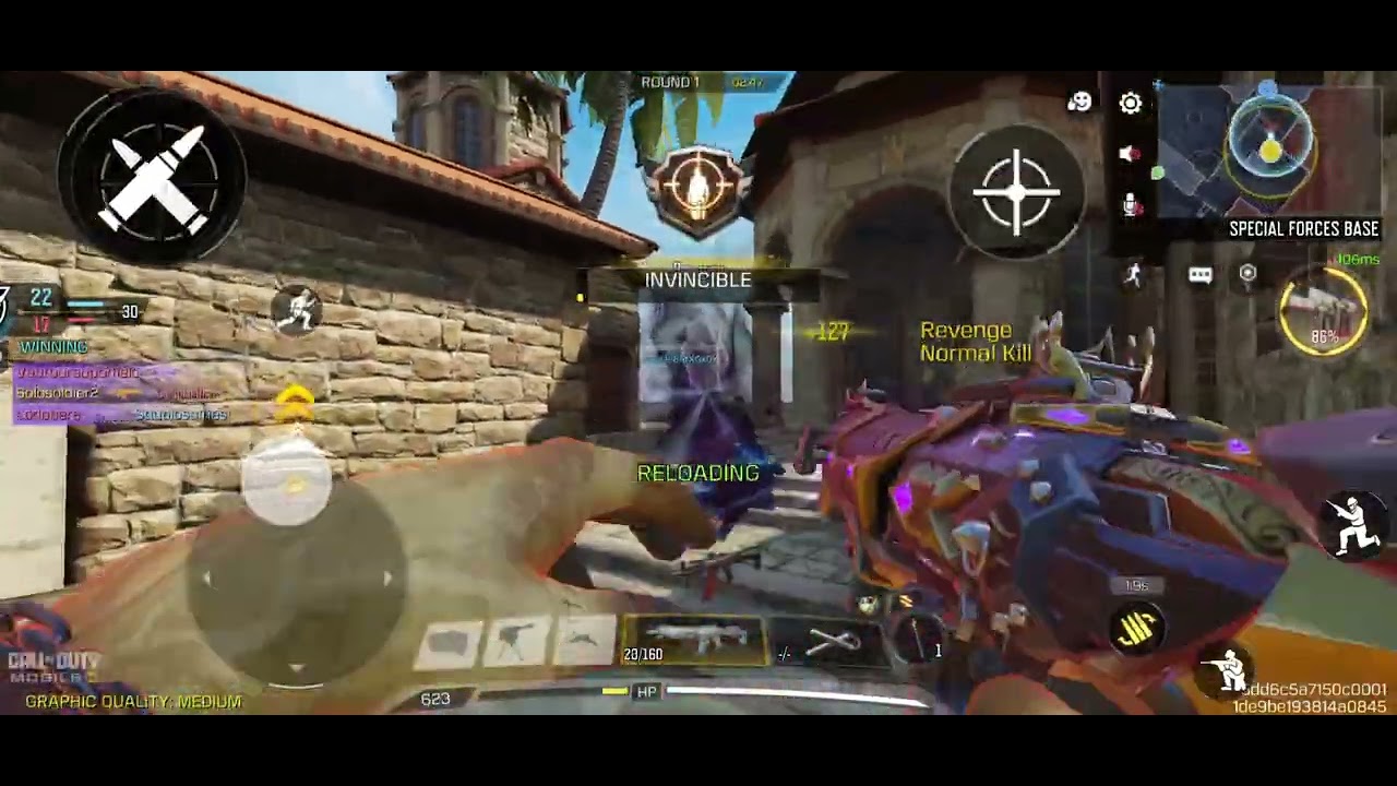 CODM 29 Kill COD Frontline Monastery Map with PP Bizon SMG Game Play 