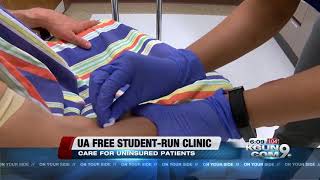 Student-run clinic gives access to healthcare for uninsured patients