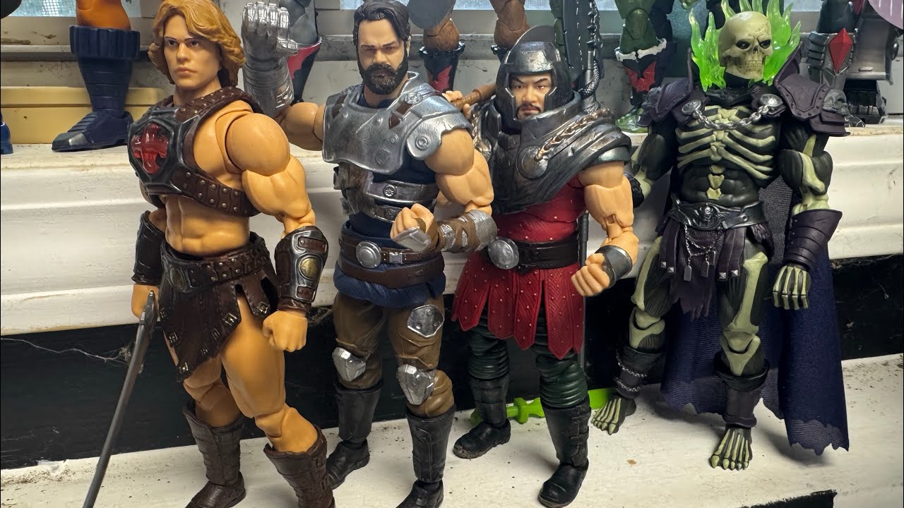 Masters of the Universe Chronicles Ram Man & Fisto 2 Pack Action Figure Review!