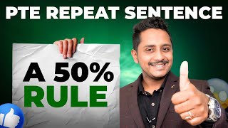 Crack PTE Repeat Sentence with the 50% Rule!