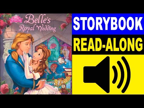 beauty-and-the-beast-read-along-story-book-|-belle's-royal-wedding-|-read-aloud-books-for-kids
