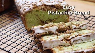 Easy Pistachio Bread Recipe | How To Make Pistachio Bread