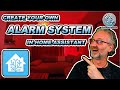 Create a professional alarm system in Home Assistant. This is how!