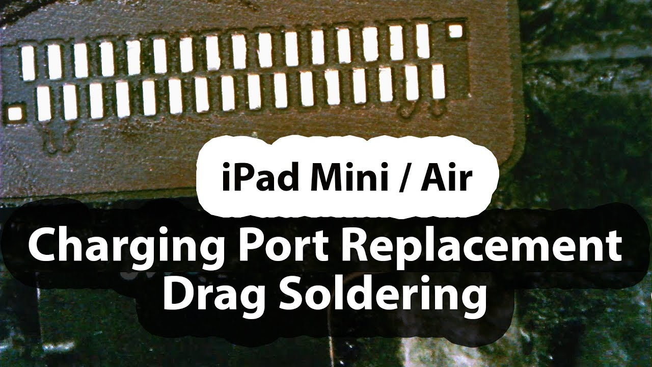 Ipad mini dock connector vervangen