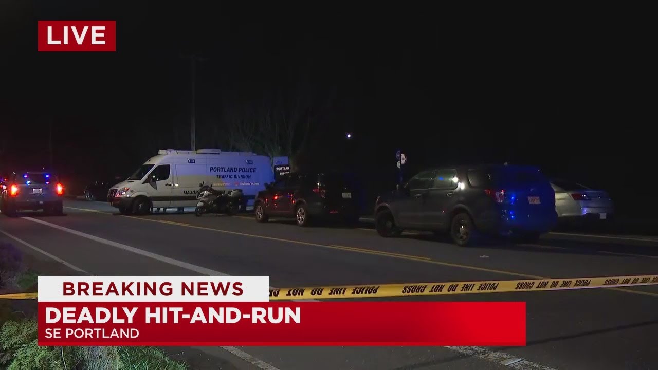 Pedestrian struck and killed in SE Portland - YouTube