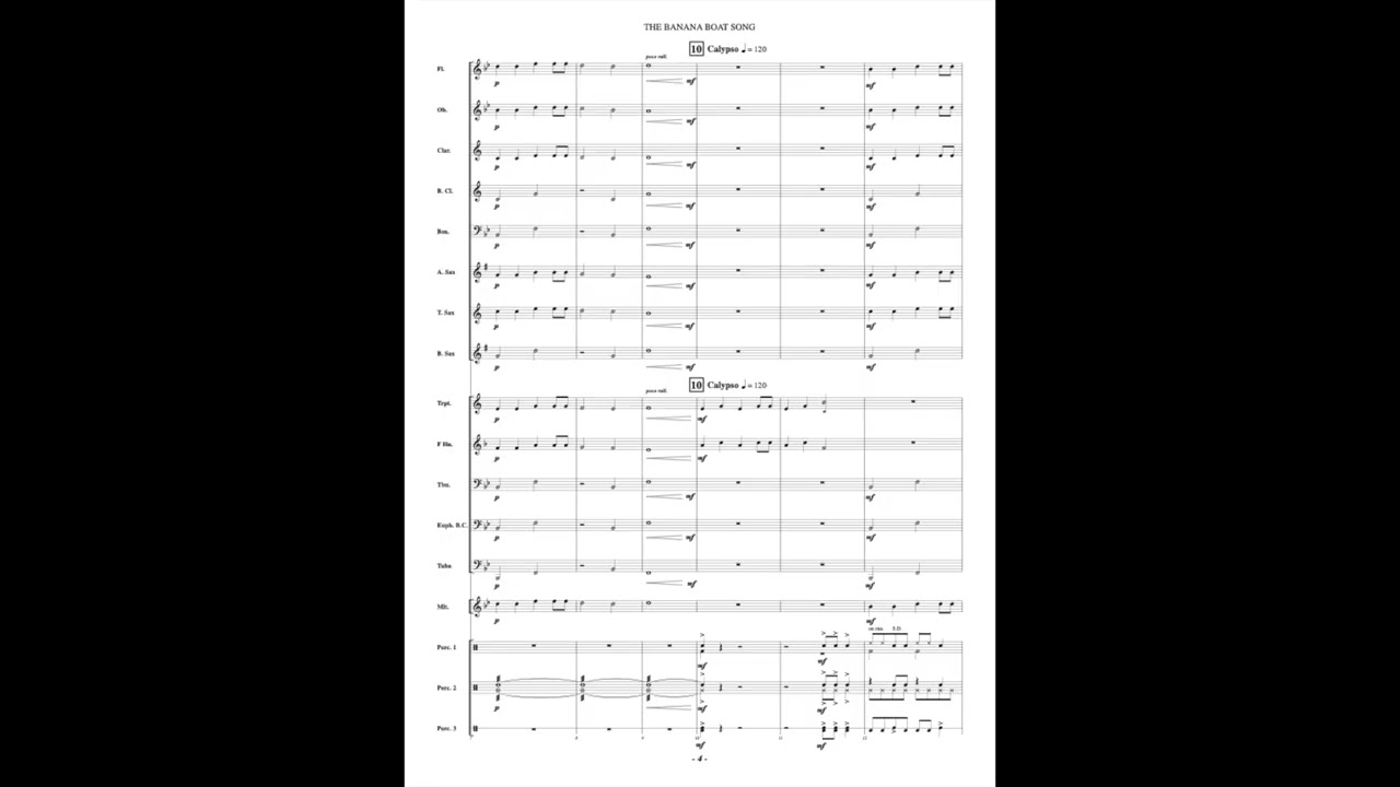 The Banana Boat Song