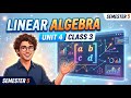 Linear algebra unit four ll degree Maths Telugu ll semester 5 ll class 6 important ll