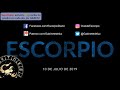 Horóscopo Diario - Escorpio - 10 de Julio de 2019