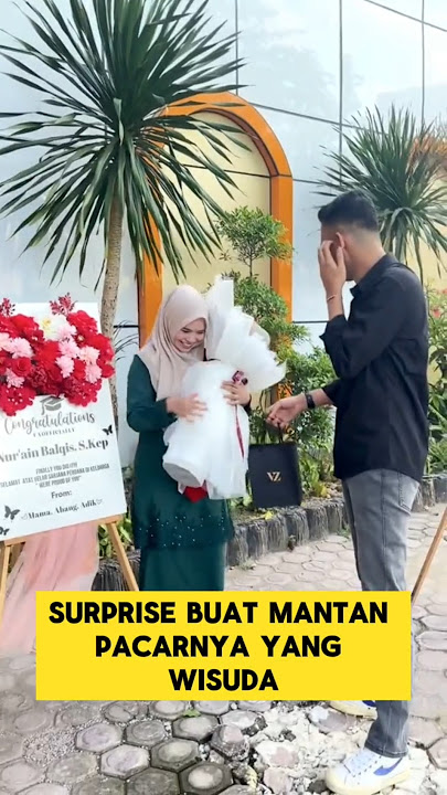 momen haru ketika mantan pacar kasih surprise saat wisuda ‼️#surprise #wisuda #haru #mantanpacar