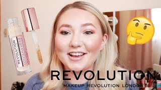 MAKEUP REVOLUTION CONCEAL AND DEFINE FOUNDATION REVIEW