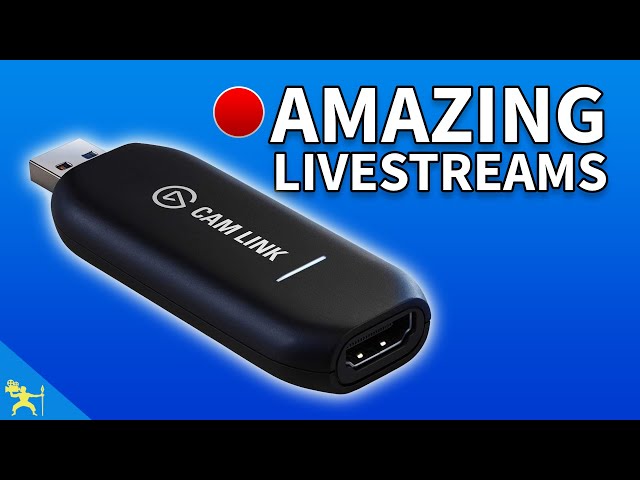 Elgato Cam Link 4K / CamLink PRO Camera Into Webcam/Streaming