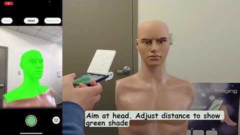 Head Scan Tutorial Using SnugFit SureScan Mirror.